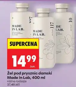 Biedronka Żel pod prysznic damski Made in Lab oferta