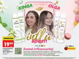 Biedronka Antyperspirant w spray'u Dove citrus fresh oferta