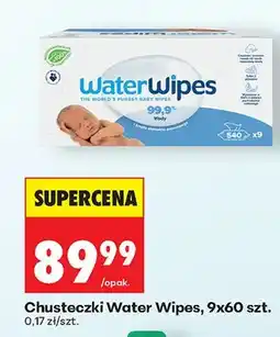Biedronka Chusteczki WaterWipes oferta
