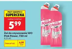 Biedronka Żel do czyszczenia WC Pink Power oferta