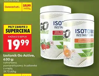Biedronka Izotonik Go Active cytrynowy oferta