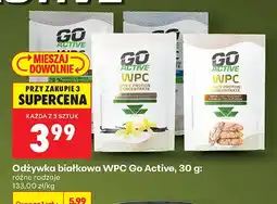 Biedronka Odżywka białkowa WPC Go Active smak waniliowy z waniliową probiową oferta