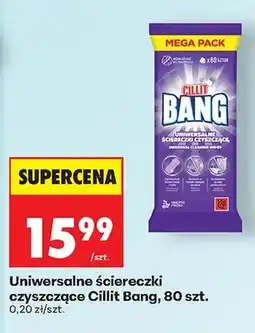 Biedronka Uniwersalne ściereczki czyszczące Cillit Bang Mega Pack oferta