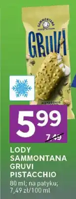 Stokrotka Lody Sammontana Gruvi Pistacchio na patyku oferta
