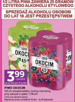 Stokrotka Piwo Okocim kwaśne jabłko 4,5% oferta