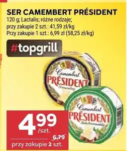 Stokrotka Ser Camembert Président Naturalny oferta