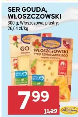 Stokrotka Ser Gouda Włoszczowski w plastrach oferta