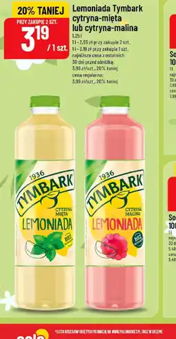 Polomarket Tymbark Lemonada oferta