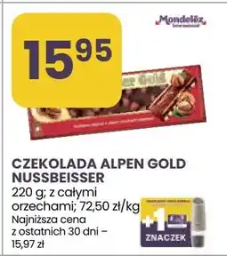 Stokrotka Czekolada Alpen Gold Nussbeisser z całymi orzechami oferta