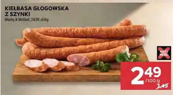 Stokrotka Kiełbasa głogowska z szynki Madej & Wróbel oferta