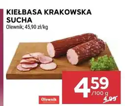 Stokrotka Kiełbasa krakowska sucha Olewnik oferta