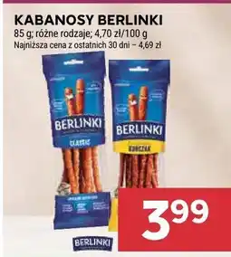 Stokrotka Kabanosy Berlinki kurczak oferta