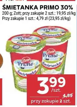 Stokrotka Śmietanka Primo 30% Zott oferta