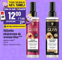Polomarket Odżywka ekspresowa do włosów Gliss oferta