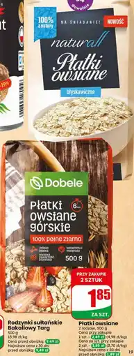 Dino Płatki owsiane Dobele oferta