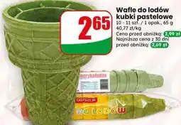 Dino Wafle do lodów kubki pastelowe oferta