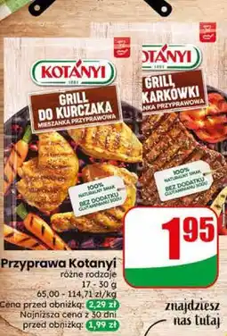 Dino Przyprawa Kotanyi oferta