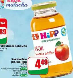 Dino Sok słodkie jabłka Hipp oferta