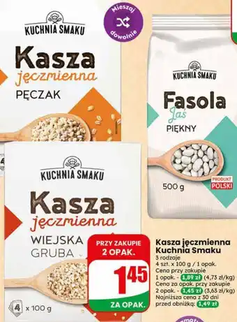 Dino Kasza jęczmienna Kuchnia Smaku oferta
