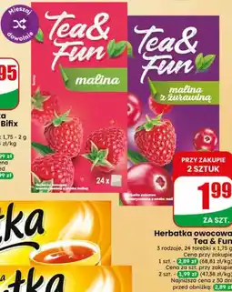 Dino Herbatka owocowa Tea & Fun oferta