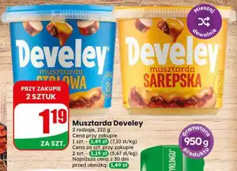 Dino Musztarda Develey oferta