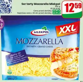 Dino Ser tarty Mozzarella Mlekpol oferta