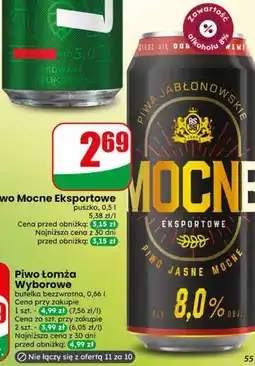 Dino Piwo Mocne Eksportowe puszka oferta