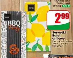 Dino Serwetki Bufet grillowe oferta
