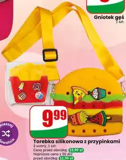 Dino Torebka silikonowa z przypinkami 2 wzory oferta