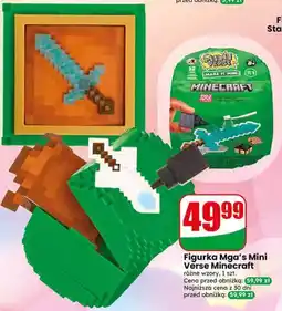 Dino Figurka Mga's Mini Verse Minecraft różne wzory, 1 szt oferta