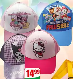 Dino Czapka z daszkiem dziecięca z licencją różne wzory oferta