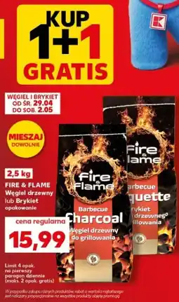 Kaufland Węgiel drzewny lub Brykiet oferta