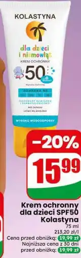 Dino Krem ochronny dla dzieci SPF50 Kolastyna oferta