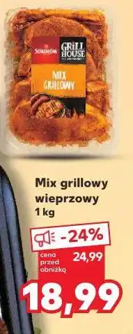 Kaufland Mix grillowy wieprzowy oferta