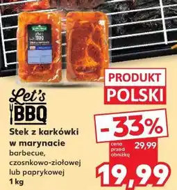 Kaufland Let's BBQ Stek z karkówki w marynacie oferta