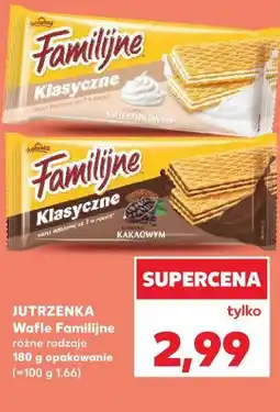 Kaufland JUTRZENKA Wafle Familijne oferta