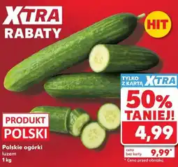 Kaufland Polskie ogórki oferta
