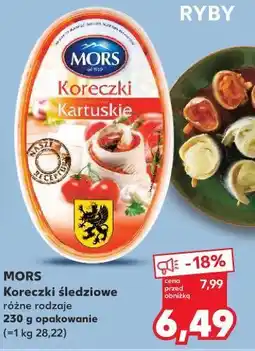 Kaufland MORS Koreczki śledziowe różne rodzaje oferta