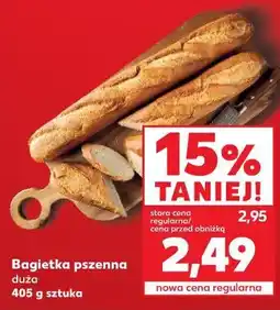 Kaufland Bagietka pszenna duża oferta