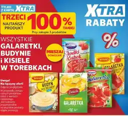 Kaufland WSZYSTKIE GALARETKI, BUDYNIE i KISIELE W TOREBKACH oferta
