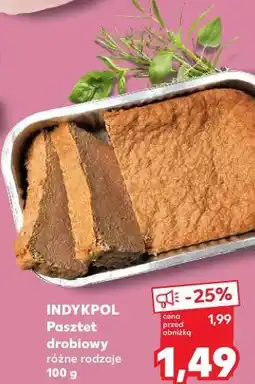 Kaufland Pasztet drobiowy różne rodzaje INDYKPOL oferta