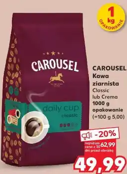 Kaufland Kawa ziarnista CAROUSEL oferta