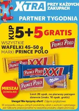 Kaufland WAFELKI 45-50 g MARKI PRINCE POLO oferta