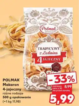 Kaufland POLMAK Makaron 4-jajeczny oferta