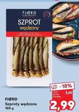 Kaufland FJØRD Szproty wędzone oferta