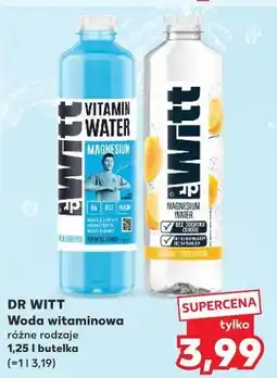 Kaufland Dr Witt Woda witaminowa różne rodzaje 1,25 l butelka oferta
