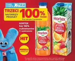 Kaufland Hortex Sok 100% multiwitamina 1 l opakowanie oferta