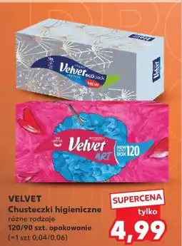 Kaufland VELVET Chusteczki higieniczne różne rodzaje 120/90 szt oferta