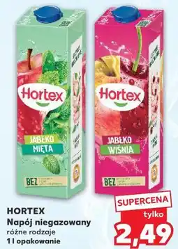 Kaufland Hortex Napój niegazowany różne rodzaje 1 l opakowanie oferta