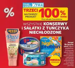 Kaufland WSZYSTKIE KONSERWY i SAŁATKI Z TUŃCZYKA NIECHŁODZONE oferta